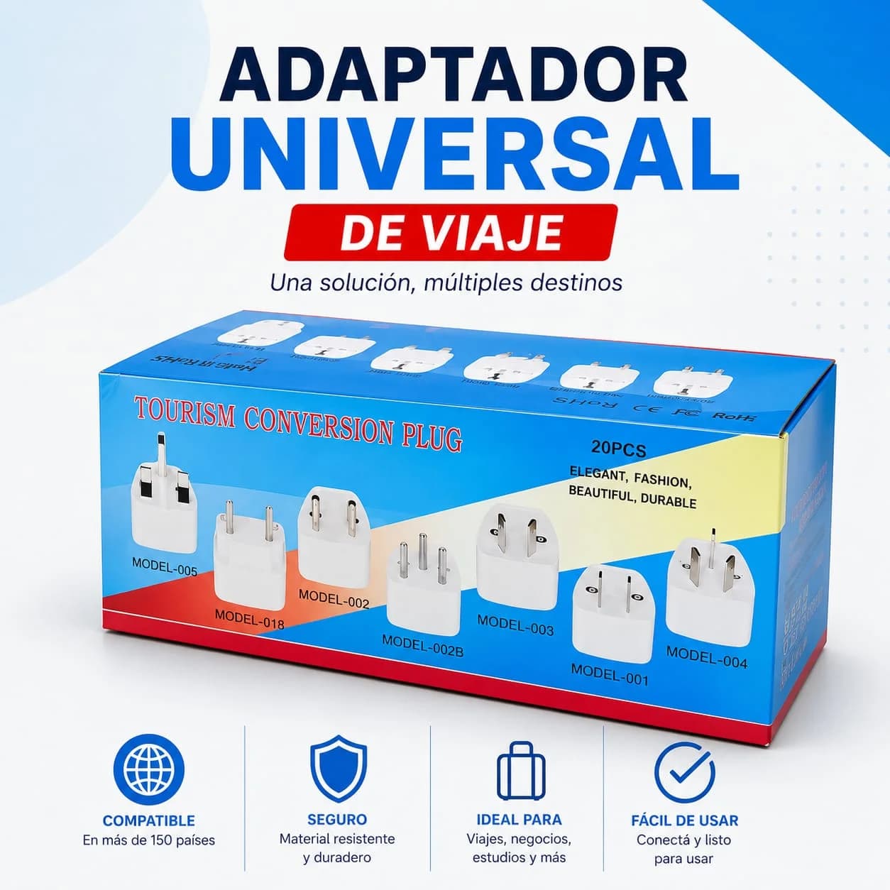 CAJA DE ADAPTADOR X 20 UNIDADES LT-25E04 173