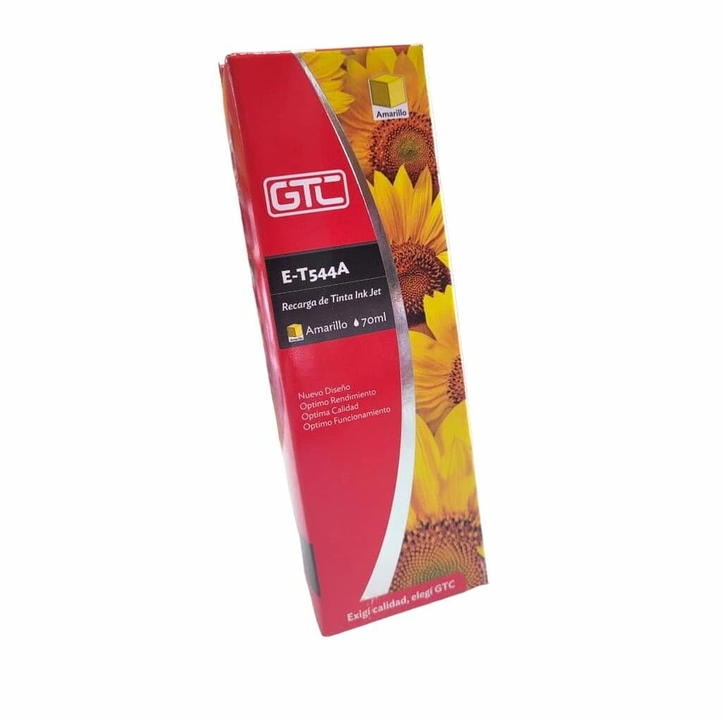 TINTA SISTEMA CONTINUO P/EPSON E-T544M AMARILLO 70ML