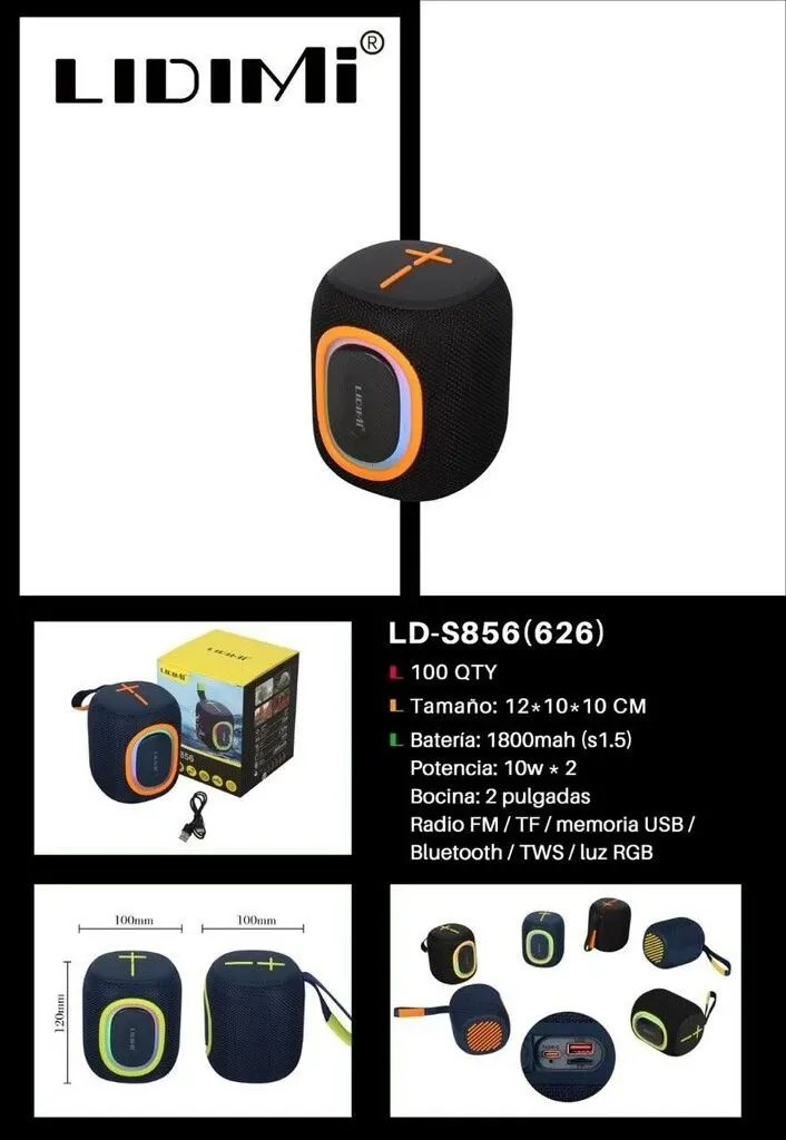 PARLANTE LIDIMI LD-S856 8w