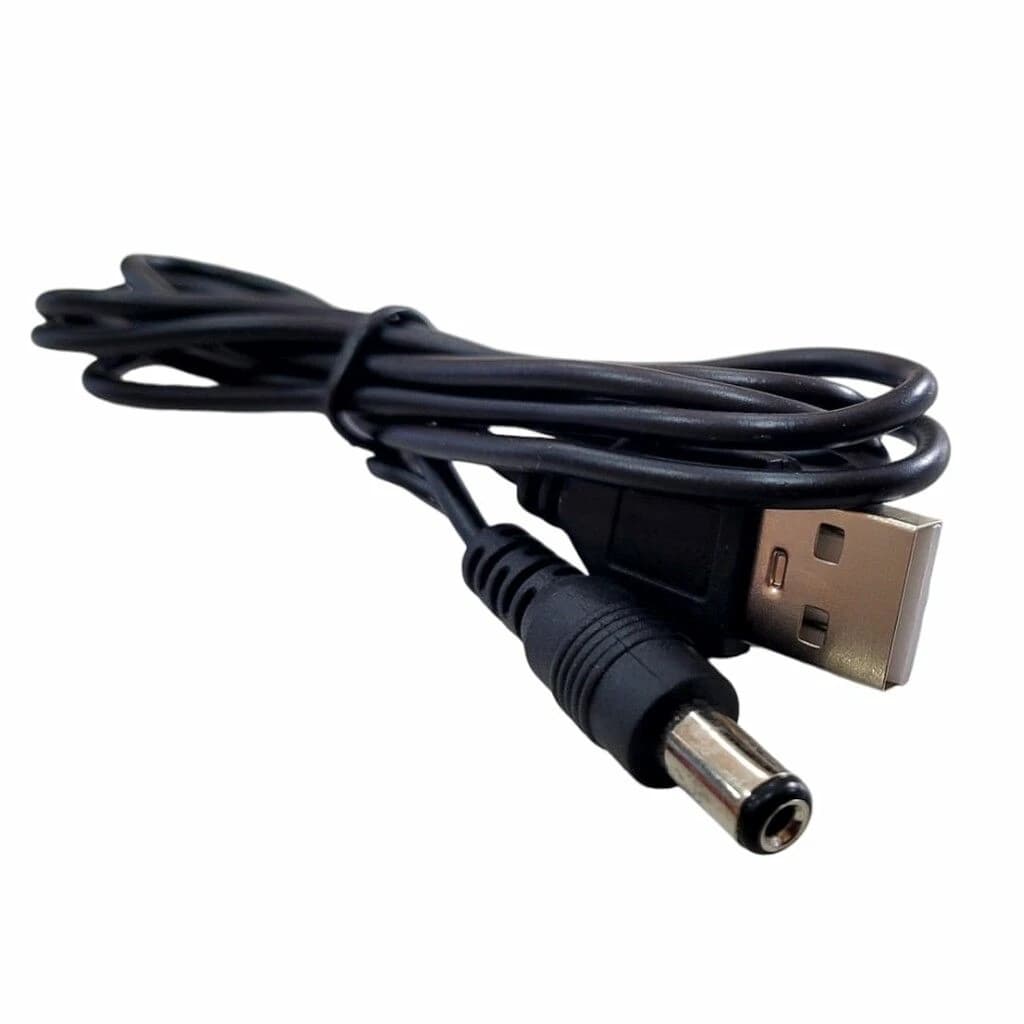 CABLE USB PLUG GRUESO DC5 X 10 UNIDADES