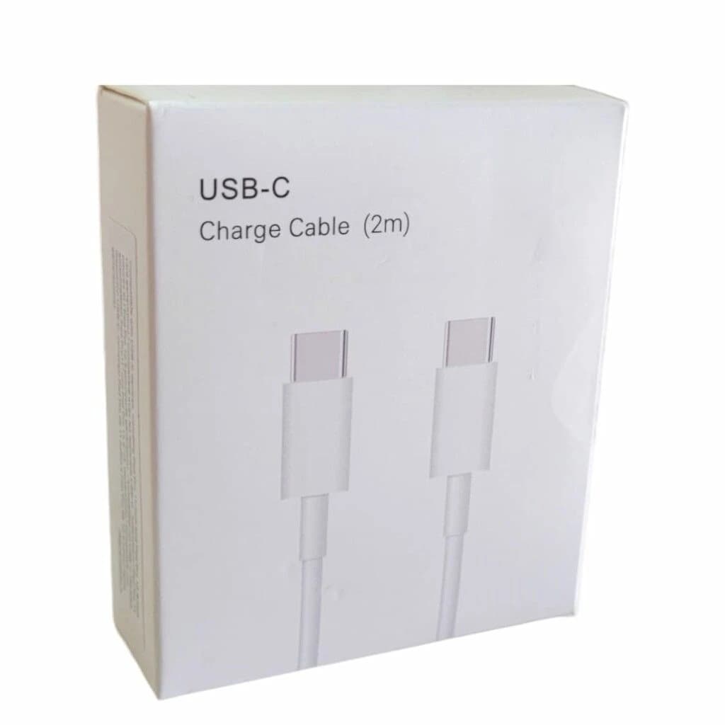 CABLE DE IPHONE DE 2M ORIGINAL FICHA TIPO C A C 100% ORIGINAL