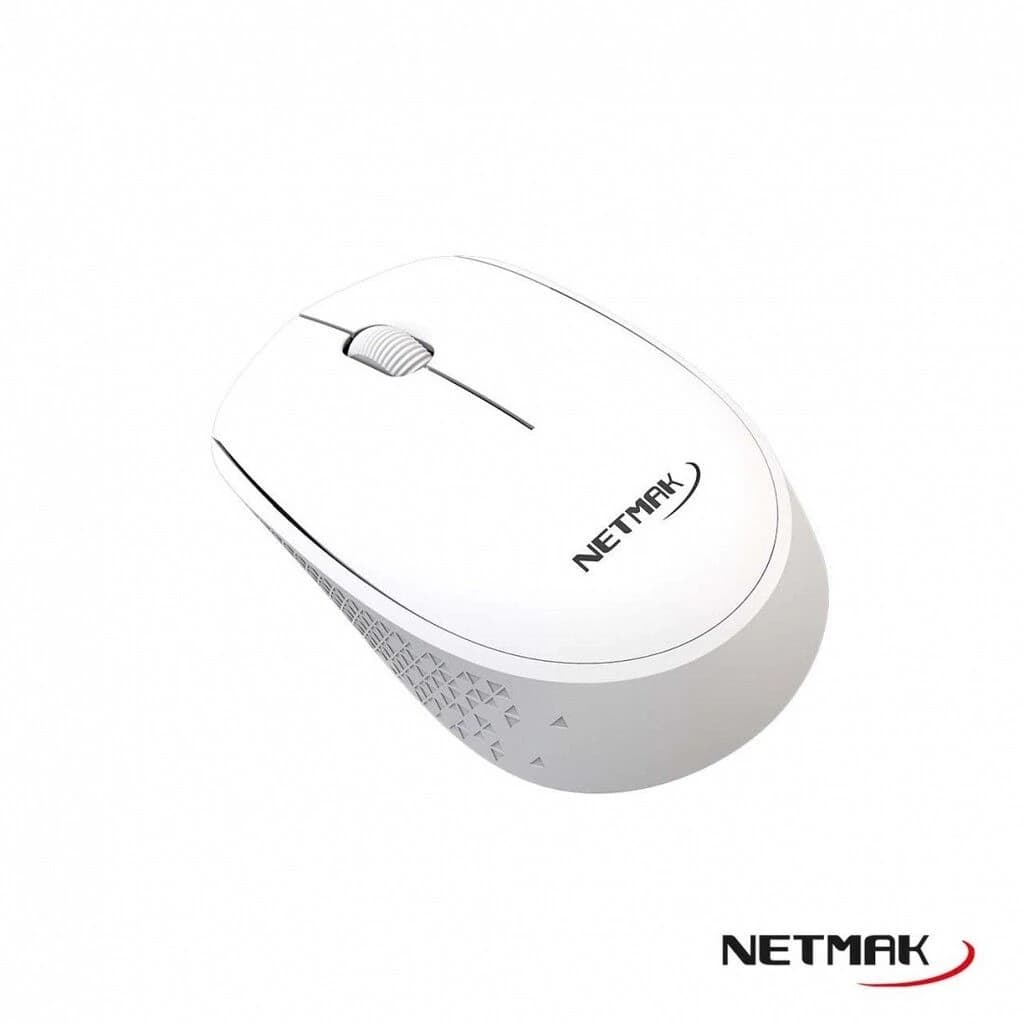 MOUSE NETMAK INALAMBRICO NM-M680/AZUL/GRIS/CELESTE