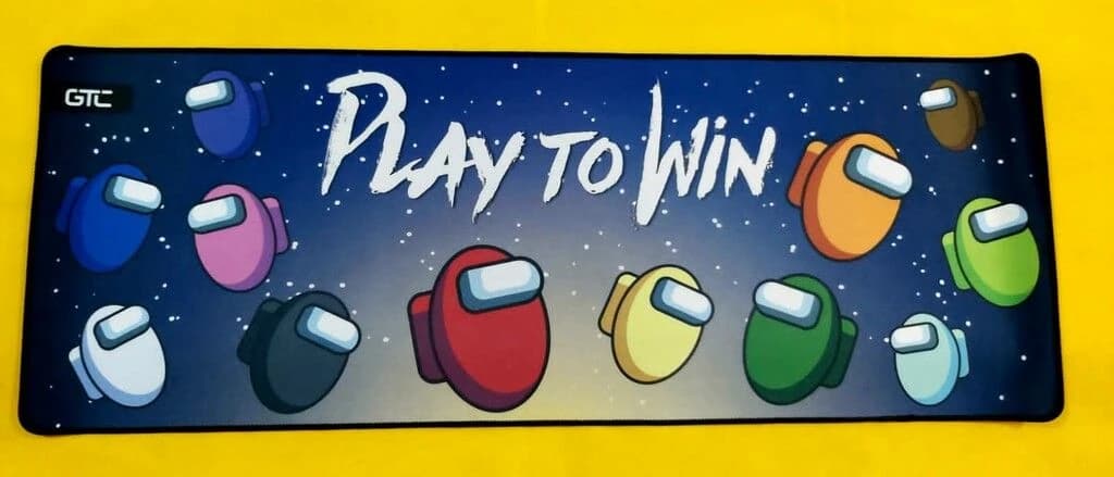 PAD GAMER EXTRA GRANDE WAR/SPACE/AMONG PLAY TO WIN PAD-013 80cm*30cm