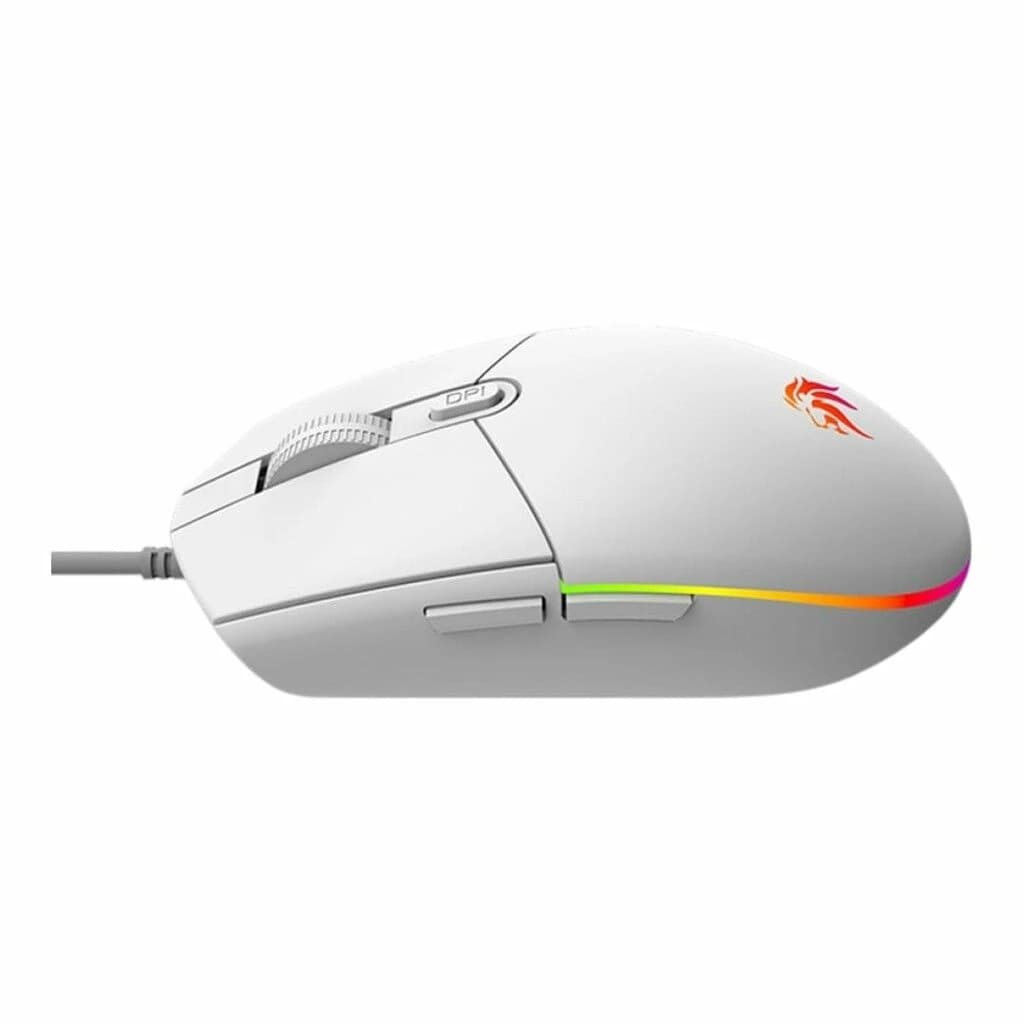 MOUSEGAMER RGB NETMAK NM-EXPERT 6 botones/4 velociades de DPI 1200-1800-2400-3600